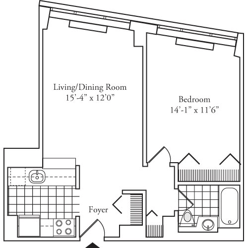 Residence 06, floors 3-8