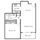 1 Bedroom Floorplan Image