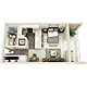 Studio A Floorplan Image