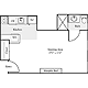 Studio A Floorplan Image