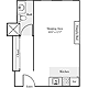 Studio E Floorplan Image