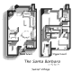 Santa Barbara Townhome Floorplan Image
