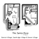 Santa Rosa Loft Floorplan Image