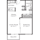 Studio A Floorplan Image