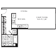 Studio 25 Floorplan Image