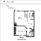 Small 1 bedroom Floorplan Image