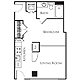 Studio C Floorplan Image