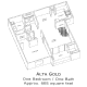 Alta Gold Floorplan Image