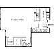 Studio J Floorplan Image