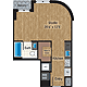 Unit 414 Floorplan Image