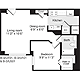 1 Bedroom G Floorplan Image