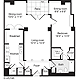 1 Bedroom KK Floorplan Image