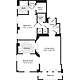 1 Bedroom Y Floorplan Image
