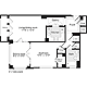 1 Bedroom CC Floorplan Image