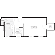 Studio H Floorplan Image