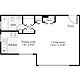 Studio F Floorplan Image