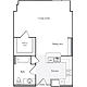 Studio T Floorplan Image