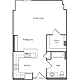 Studio U Floorplan Image