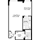 Studio B Floorplan Image