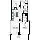 1 Bedroom LL Floorplan Image