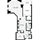 1 Bedroom MM Floorplan Image