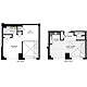 1 Bedroom RR Floorplan Image