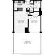 1 Bedroom G Floorplan Image