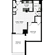 1 Bedroom K Floorplan Image