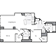 1 Bedroom R Floorplan Image