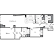 1 Bedroom T Floorplan Image
