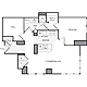 1 Bedroom K Floorplan Image