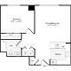 1 Bedroom E Floorplan Image