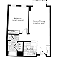 1 Bedroom F Floorplan Image