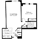 1 Bedroom I Floorplan Image