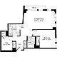1 Bedroom Q Floorplan Image