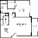 Garden Style-Galley Kitchen Floorplan Image