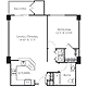 Rosecliff II- 1HA Floorplan Image