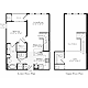 1 Bedroom H Floorplan Image