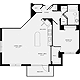 1 Bedroom DD Floorplan Image
