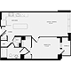 1 Bedroom M Floorplan Image