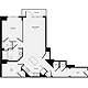 1 Bedroom FF Floorplan Image