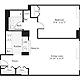 1 Bedroom I Floorplan Image