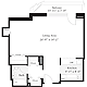 Studio I Floorplan Image