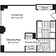 Studio-500 Floorplan Image