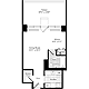Studio W Floorplan Image