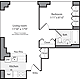 1 Bedroom C Floorplan Image