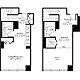 1 Bedroom N Floorplan Image