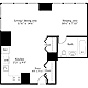Studio A Floorplan Image
