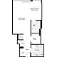 Studio E Floorplan Image