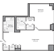 Studio A Floorplan Image